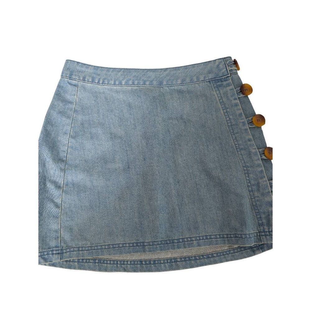 Rhythm mini skirt with big buttons